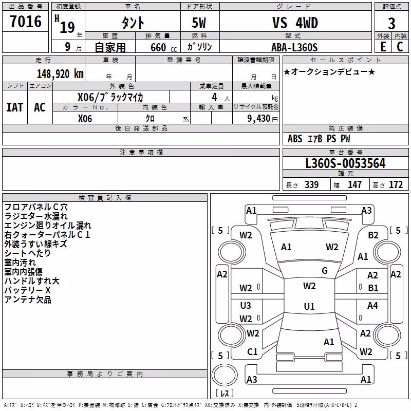 DAIHATSU TANTO