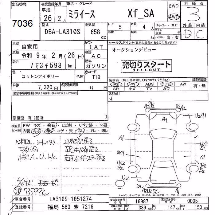 DAIHATSU MIRA E:S