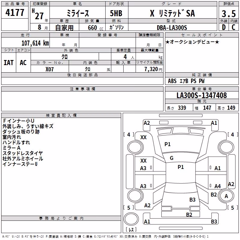 DAIHATSU MIRA E:S