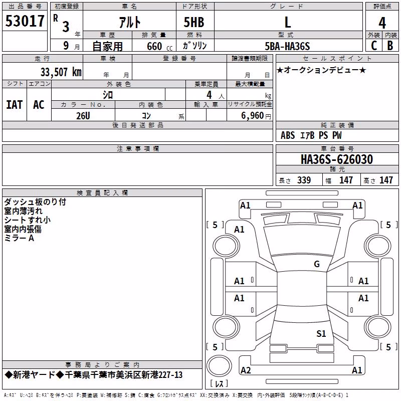 SUZUKI ALTO