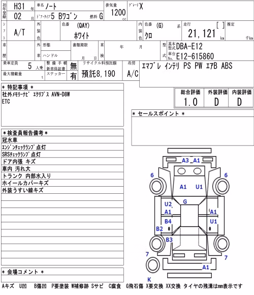 NISSAN NOTE