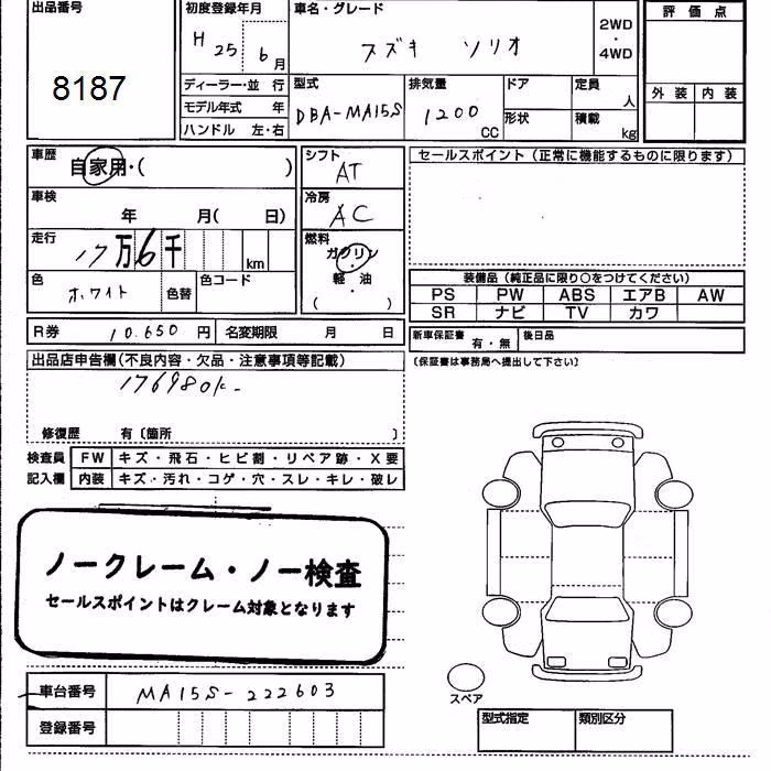 SUZUKI SOLIO