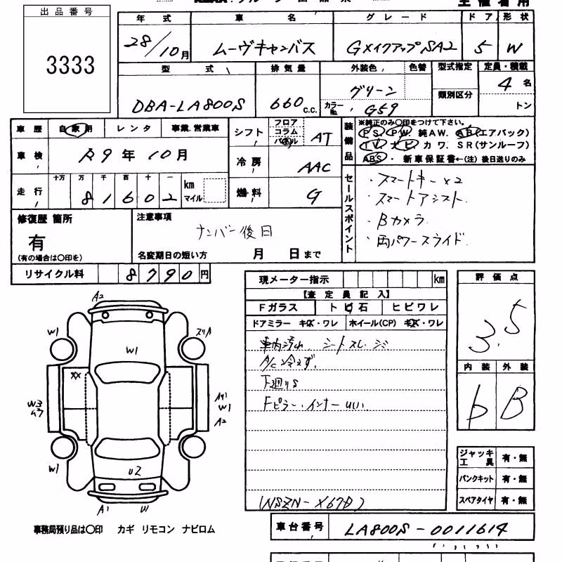 DAIHATSU MOVE CANBUS
