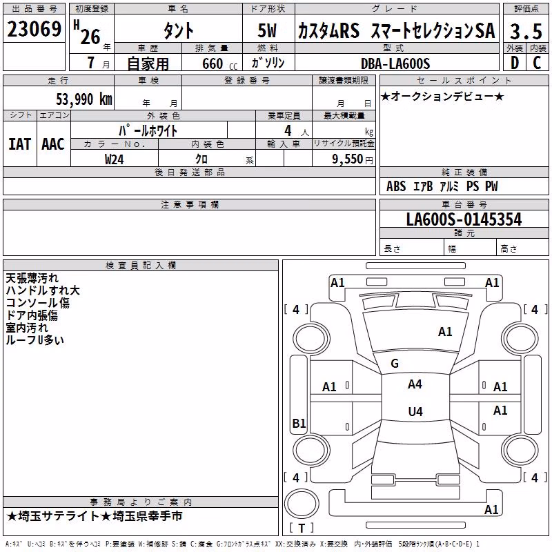 DAIHATSU TANTO
