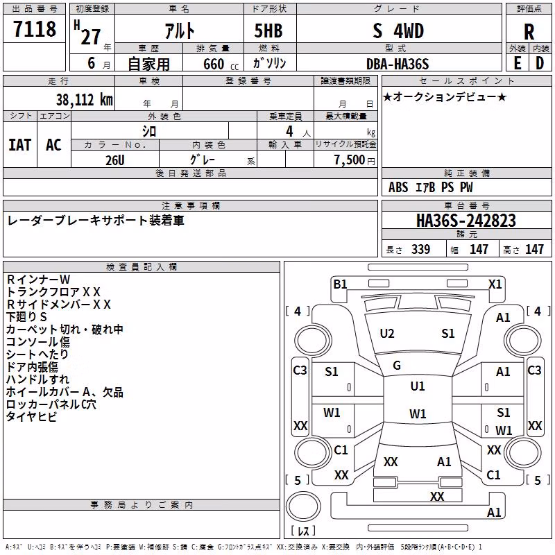 SUZUKI ALTO