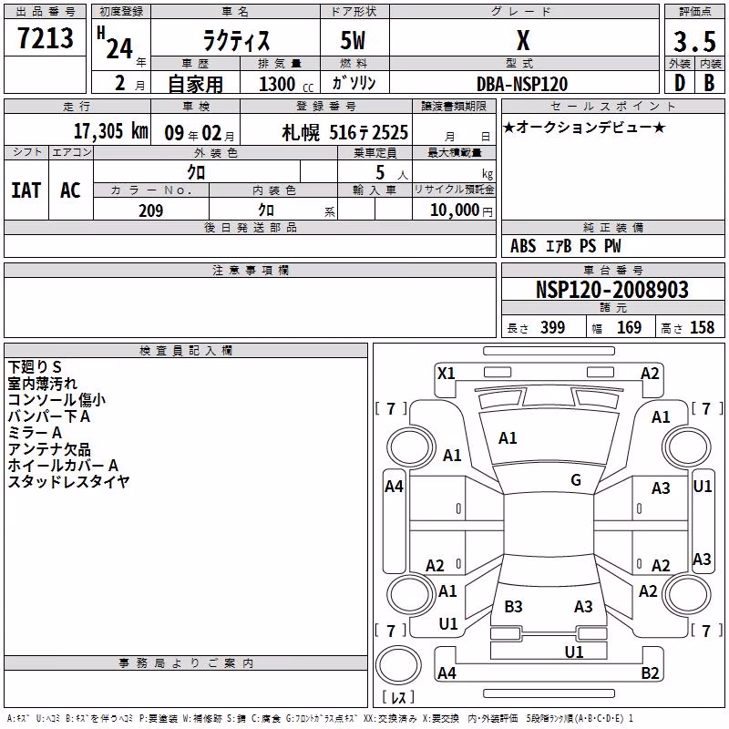 TOYOTA RACTIS