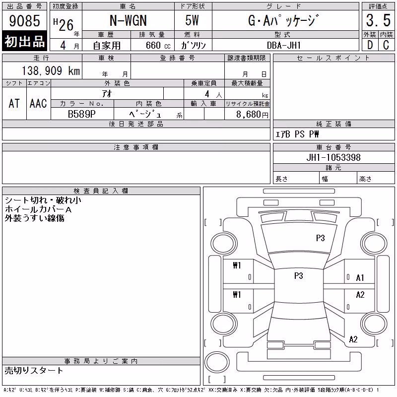 HONDA N-WGN