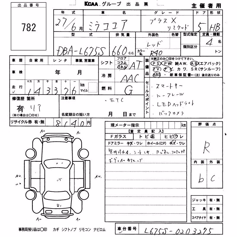 DAIHATSU MIRA COCOA