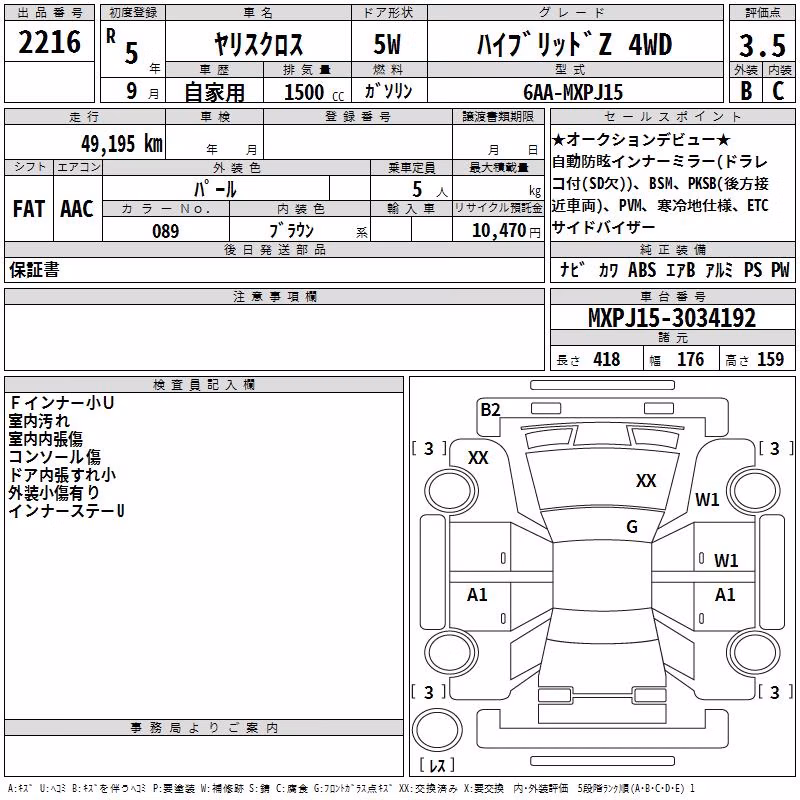 TOYOTA YARIS CROSS