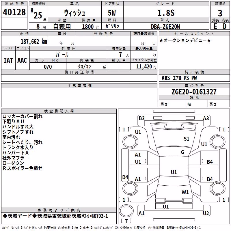 TOYOTA WISH