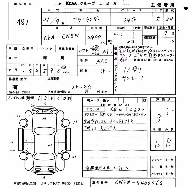 MITSUBISHI OUTLANDER