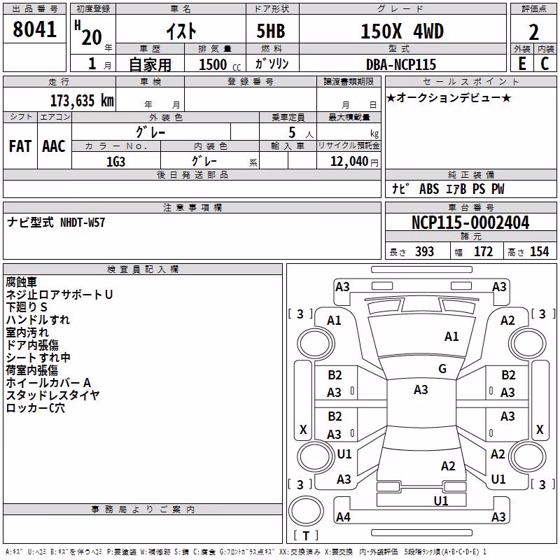 TOYOTA IST