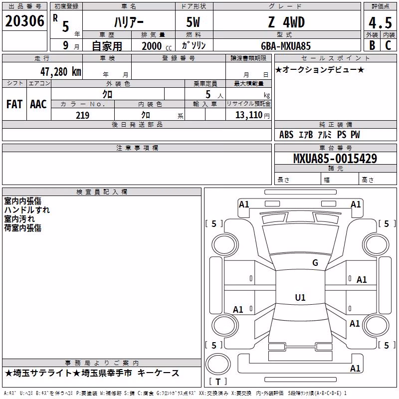 TOYOTA HARRIER