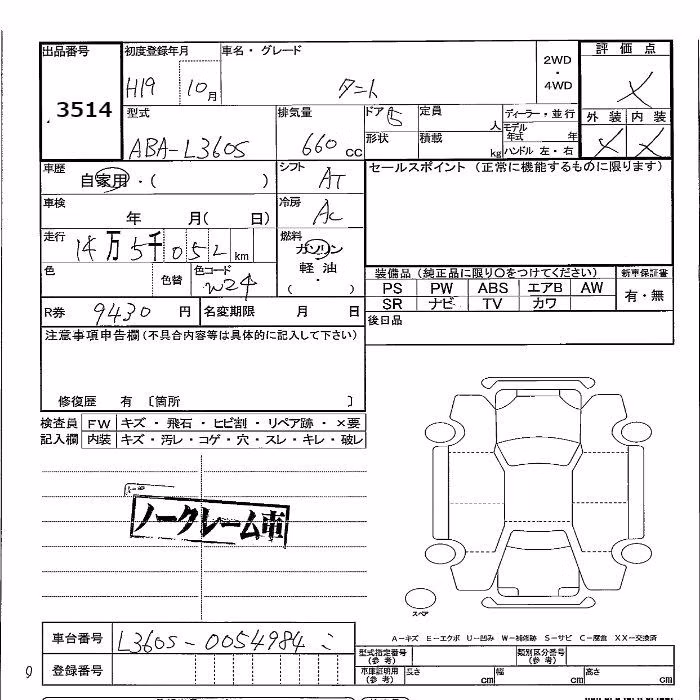 DAIHATSU TANTO