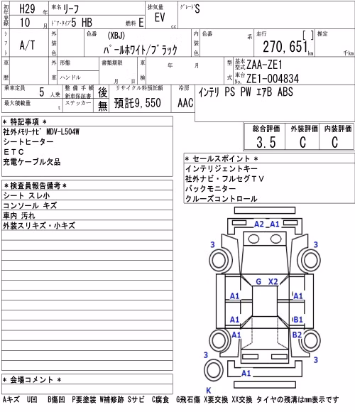 NISSAN LEAF