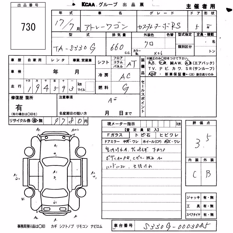 DAIHATSU ATRAI