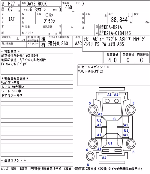NISSAN DAYZ ROOX