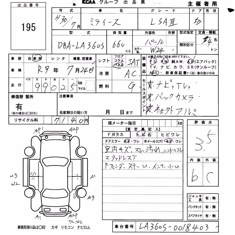DAIHATSU MIRA E:S