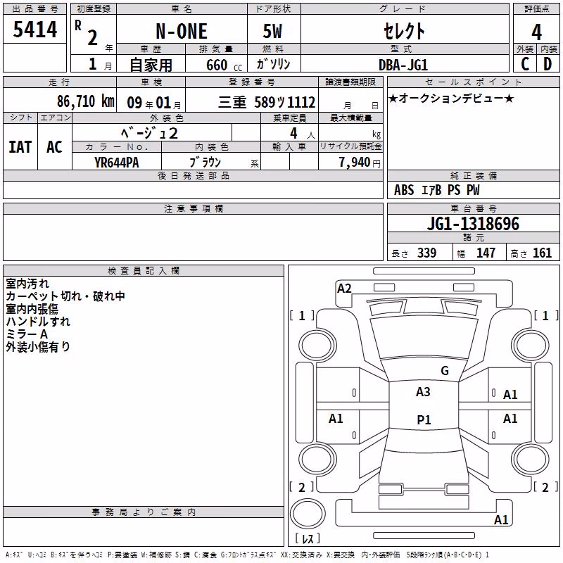 HONDA N-ONE