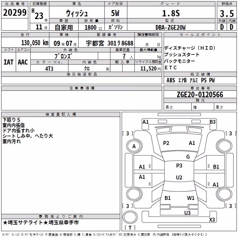 TOYOTA WISH