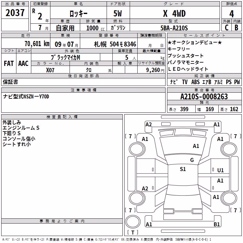 DAIHATSU ROCKY