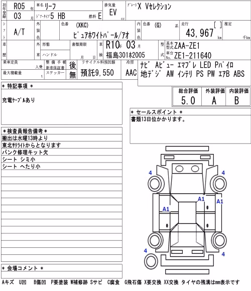 NISSAN LEAF