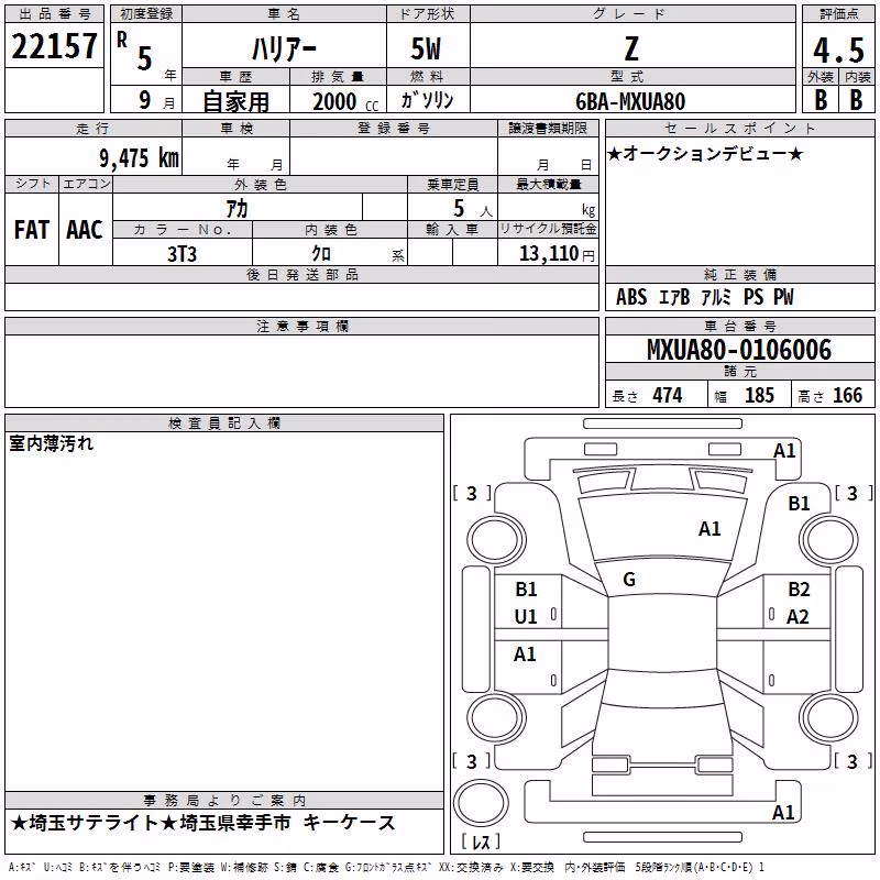 TOYOTA HARRIER