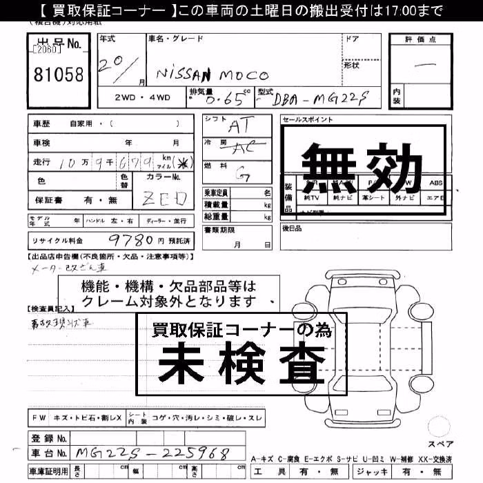 NISSAN MOCO