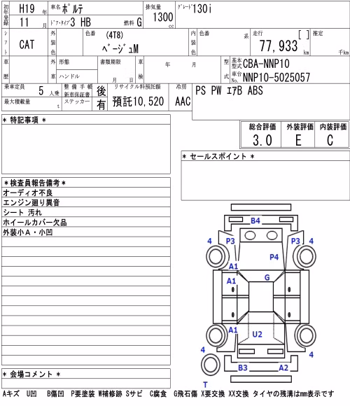 TOYOTA PORTE