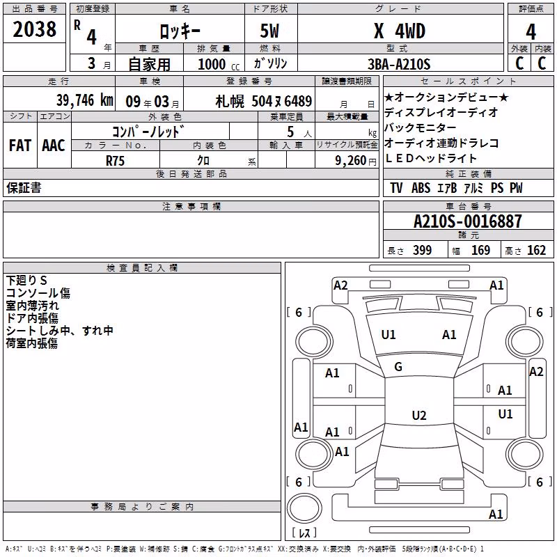 DAIHATSU ROCKY