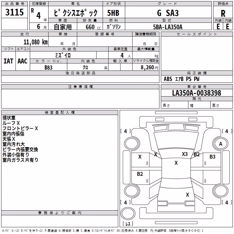 TOYOTA PIXIS EPOCH