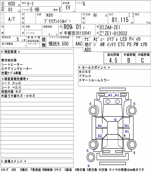 NISSAN LEAF