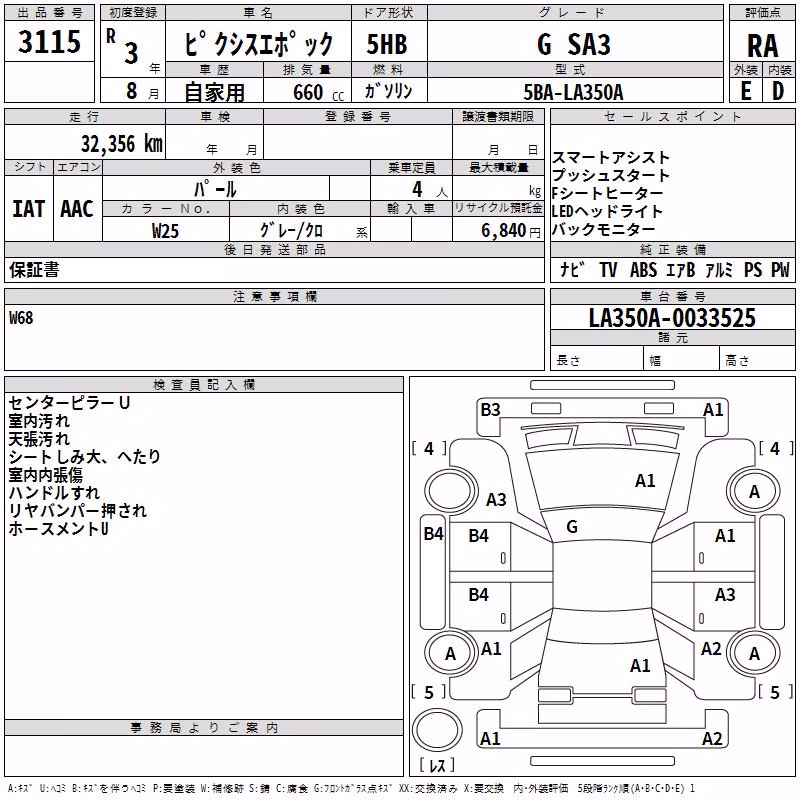 TOYOTA PIXIS EPOCH