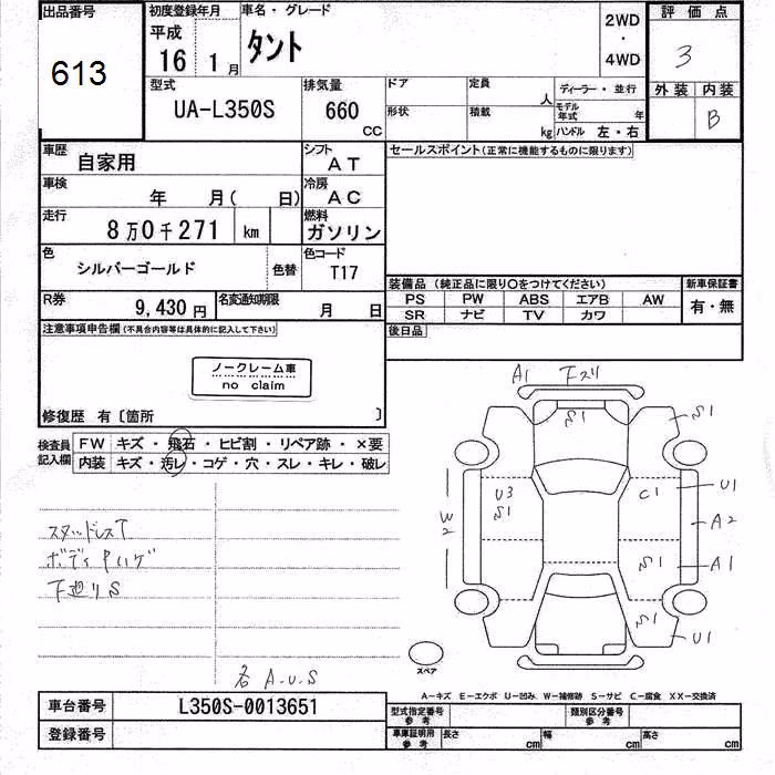 DAIHATSU TANTO