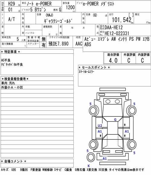 NISSAN NOTE