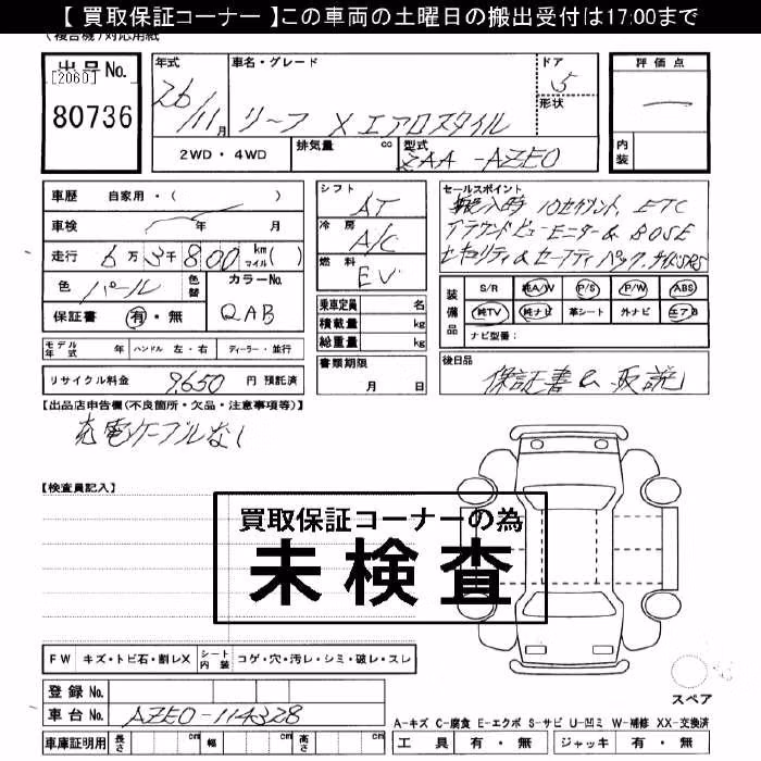 NISSAN LEAF