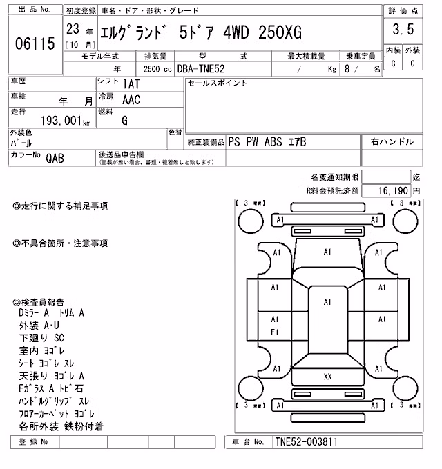 NISSAN ELGRAND
