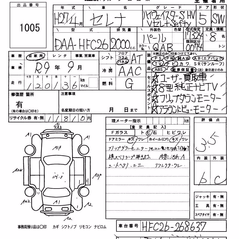 NISSAN SERENA