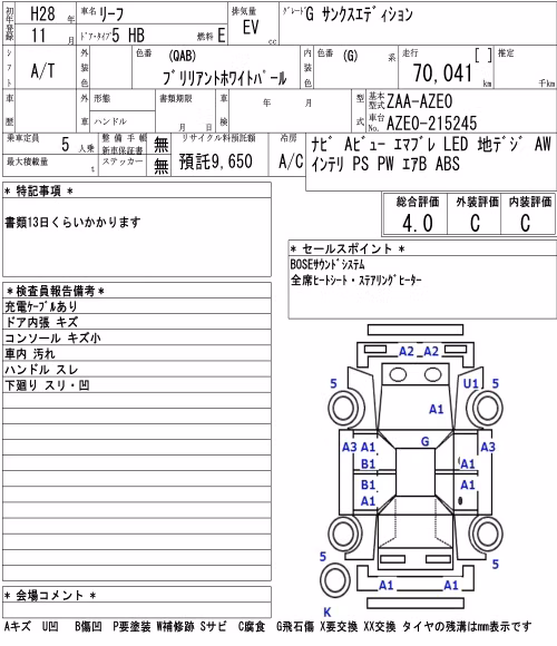 NISSAN LEAF