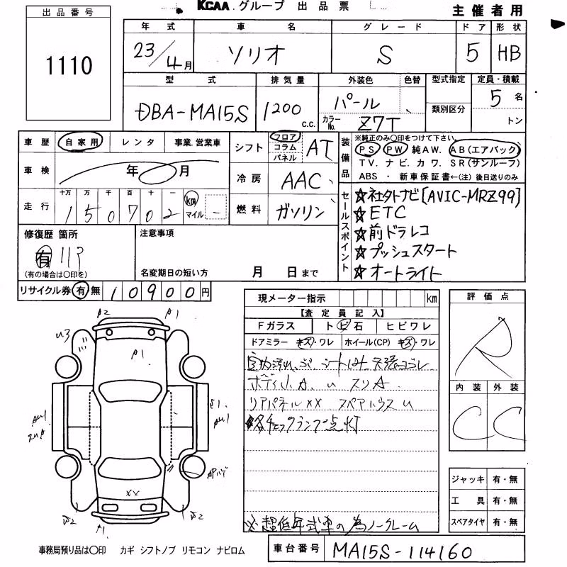 SUZUKI SOLIO