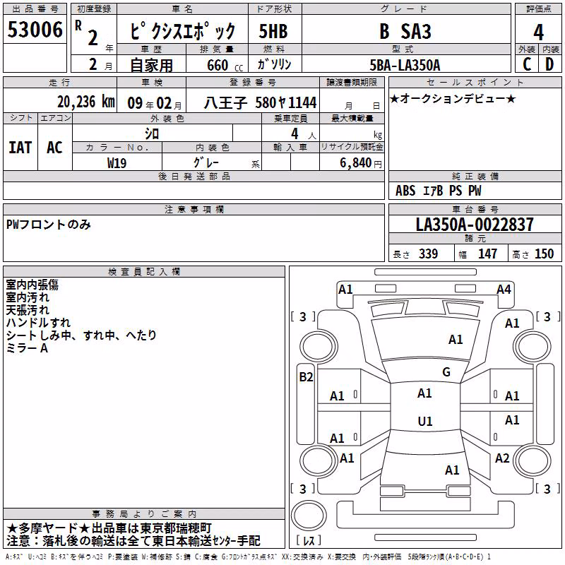 TOYOTA PIXIS EPOCH