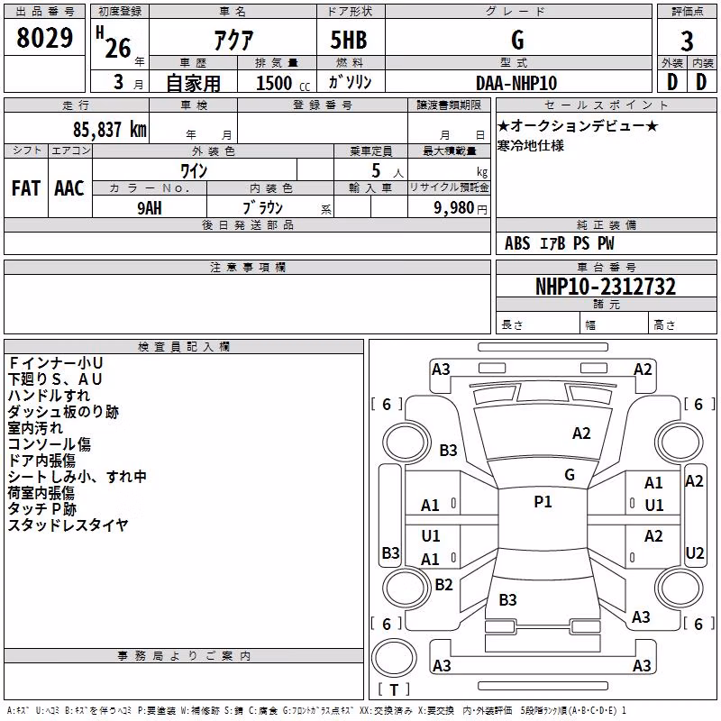 TOYOTA AQUA
