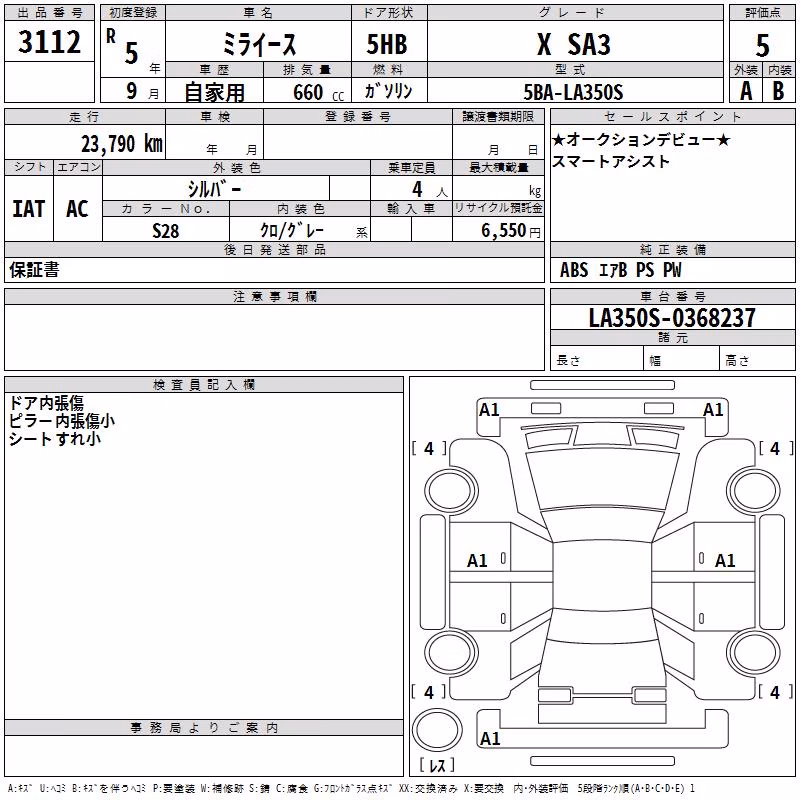 DAIHATSU MIRA E:S
