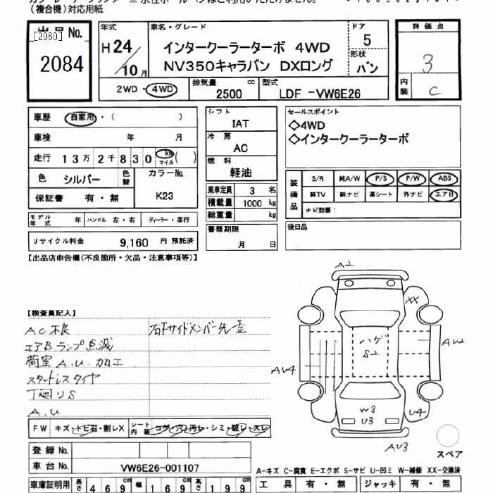 NISSAN NV350 CARAVAN
