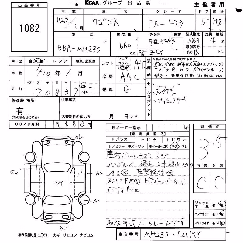 SUZUKI WAGON R