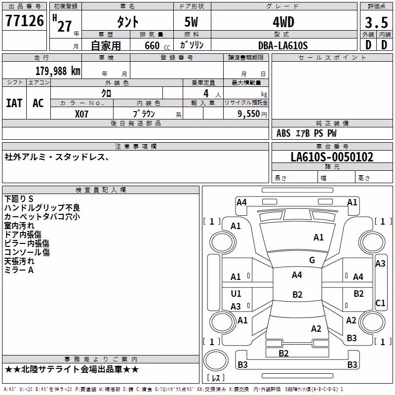 DAIHATSU TANTO