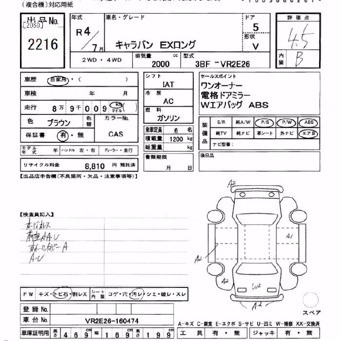 NISSAN CARAVAN