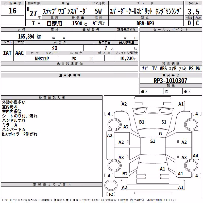 HONDA STEPWGN
