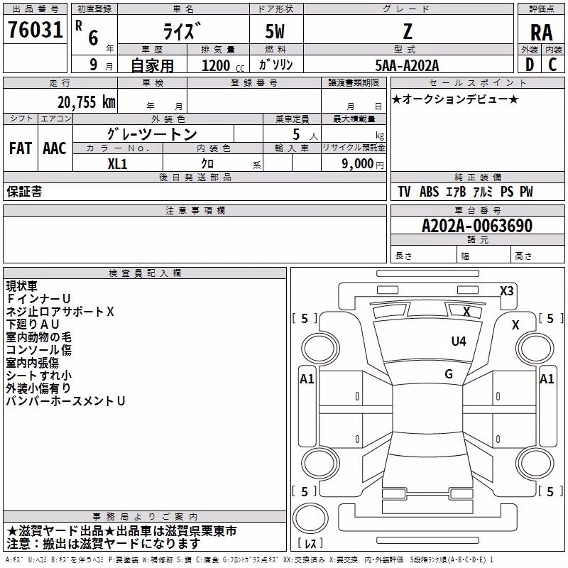 TOYOTA RAIZE