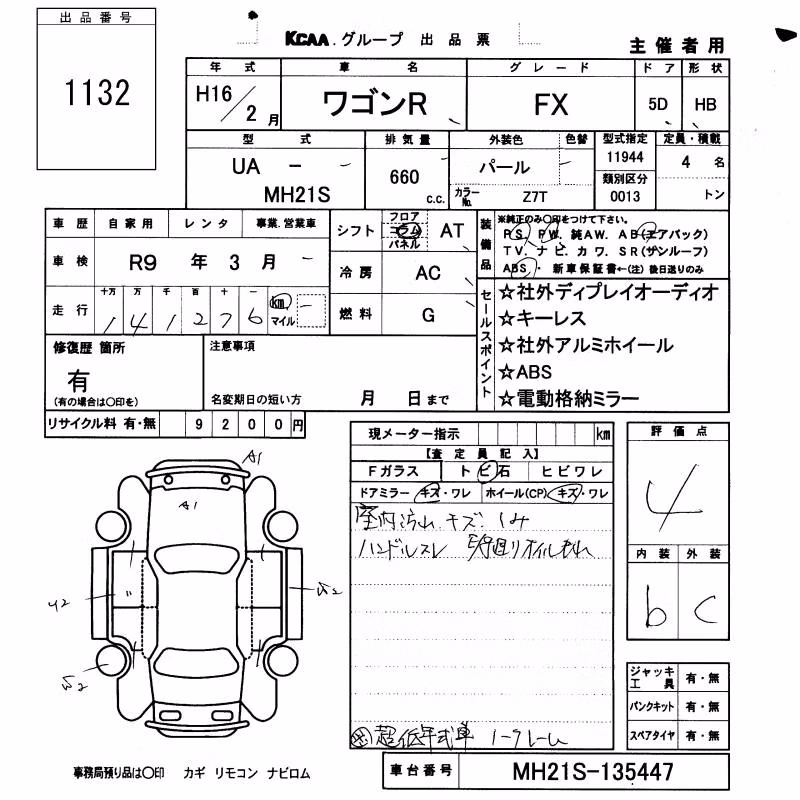 SUZUKI WAGON R
